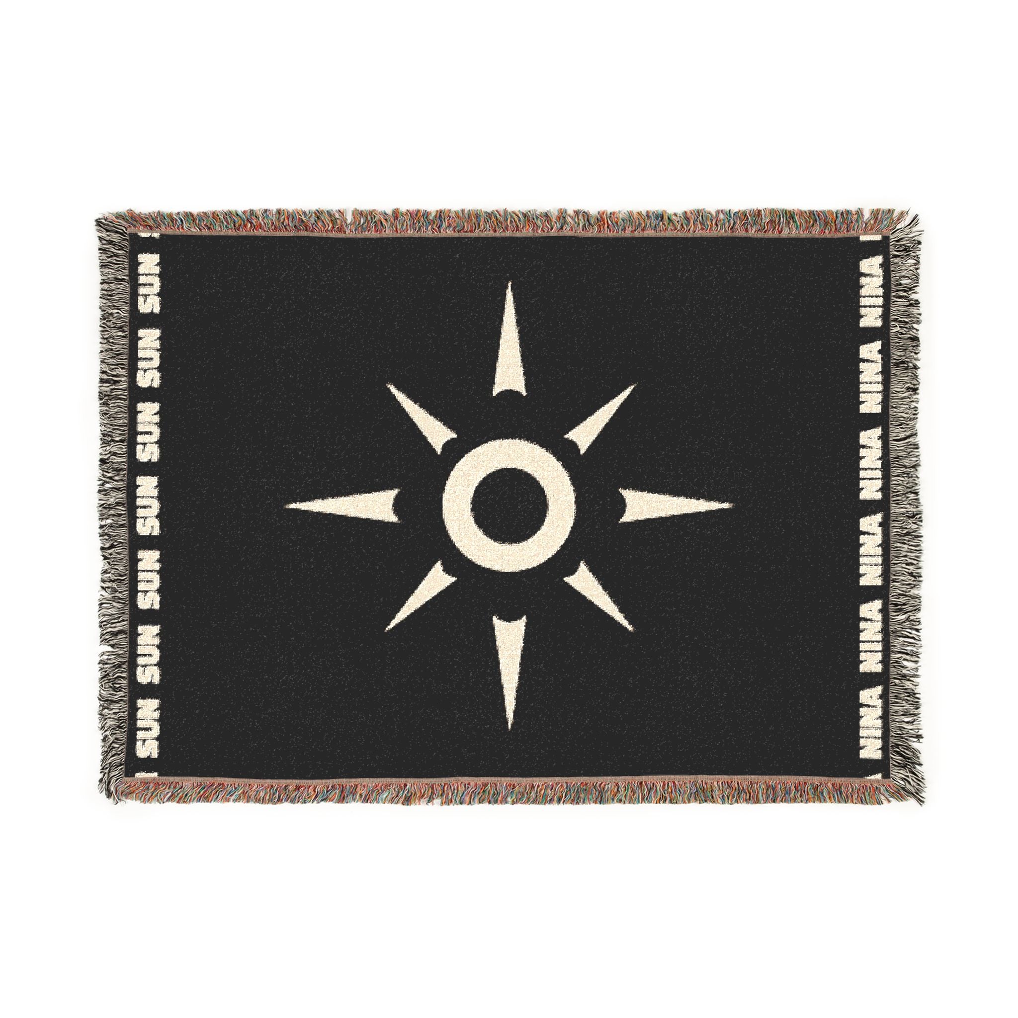 SUN NINA® - Woven Blanket - Decorative Throw